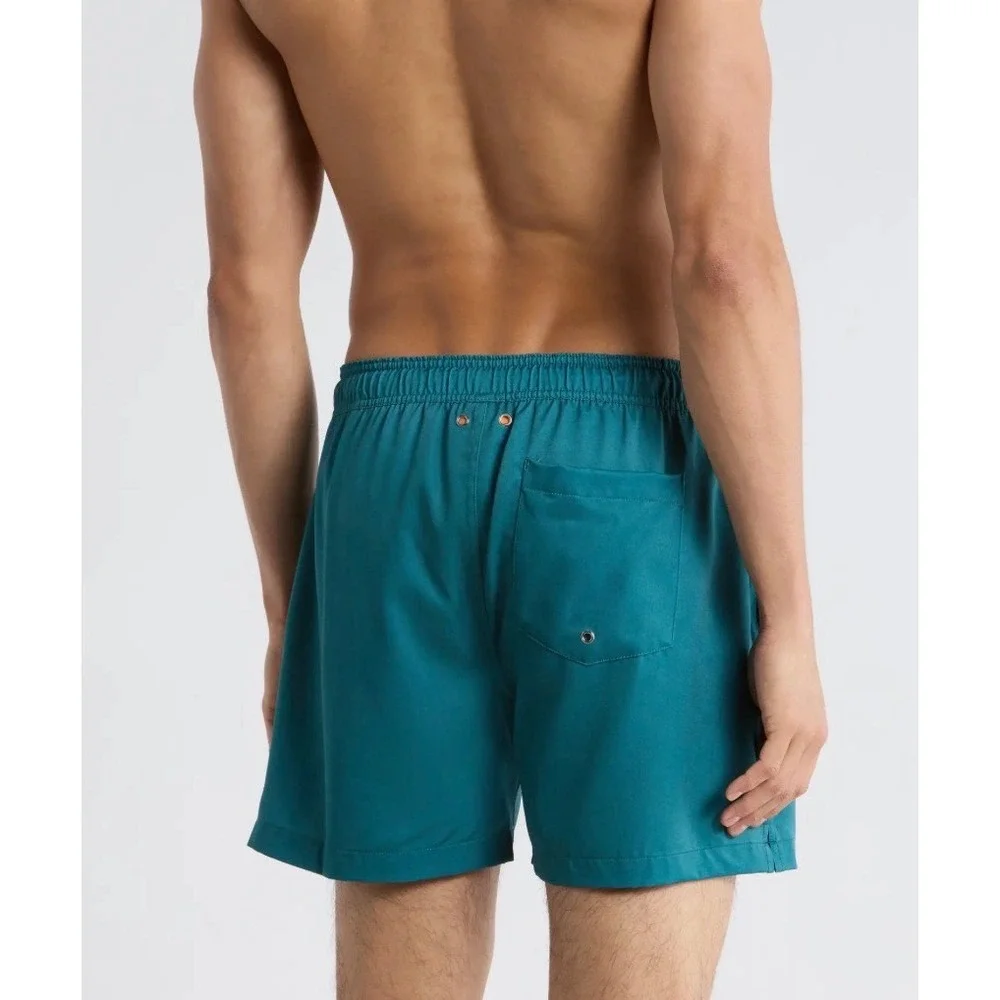 Robert Graham Mens Golf Martini Swim Trunks Teal Stretch Board Shorts XL NEW $98
